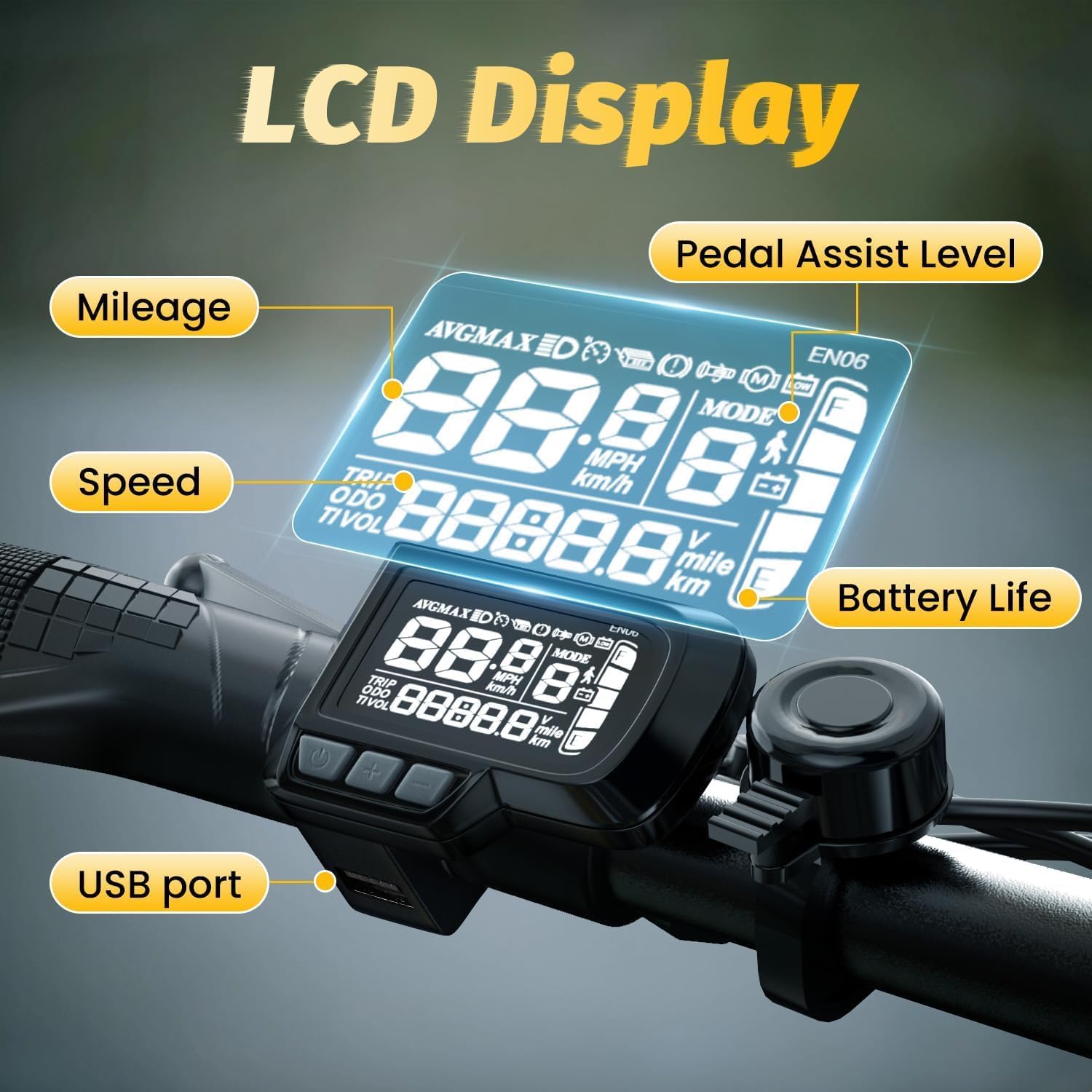1000W Folding Electric Bike