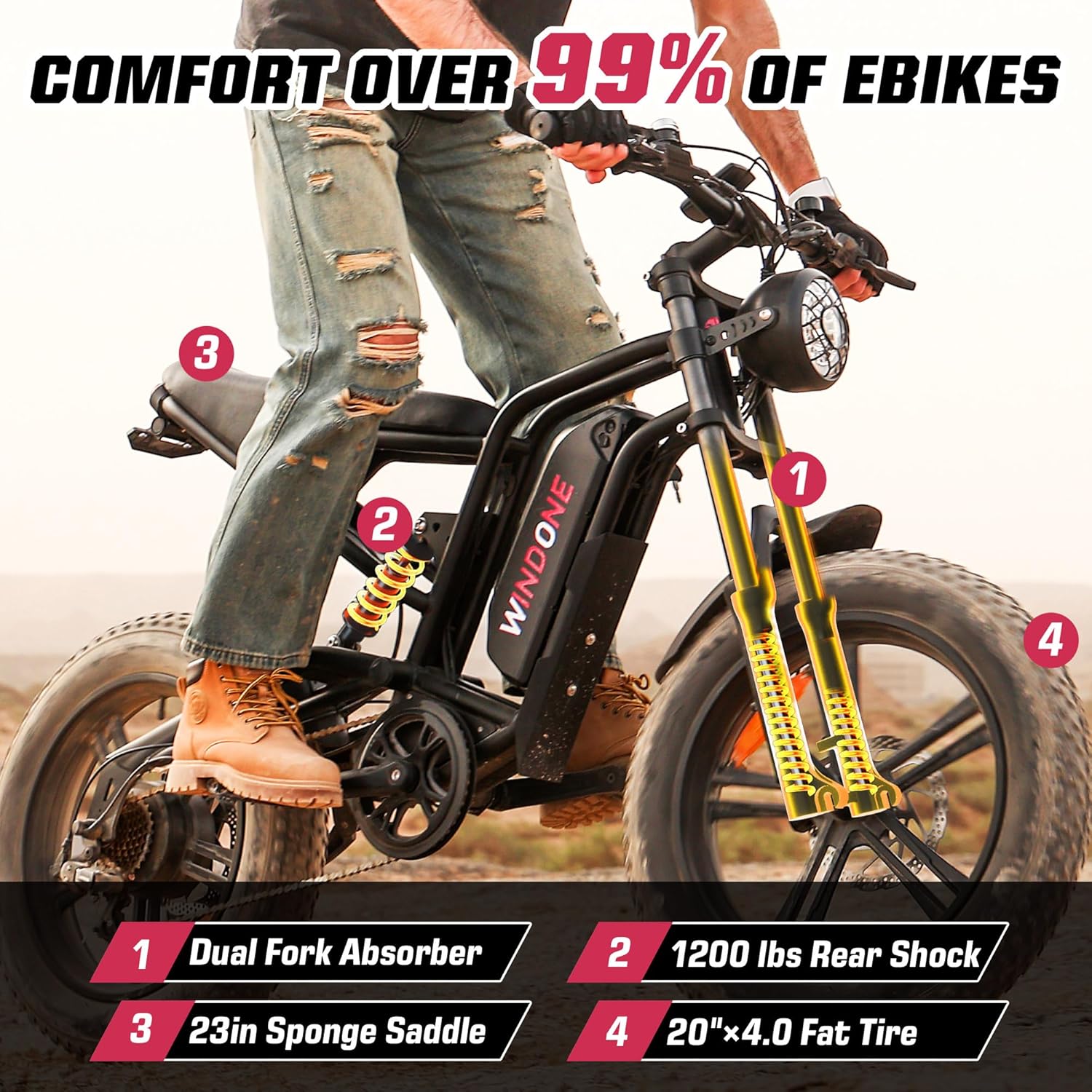 Windone E2/K20 Electric Bike