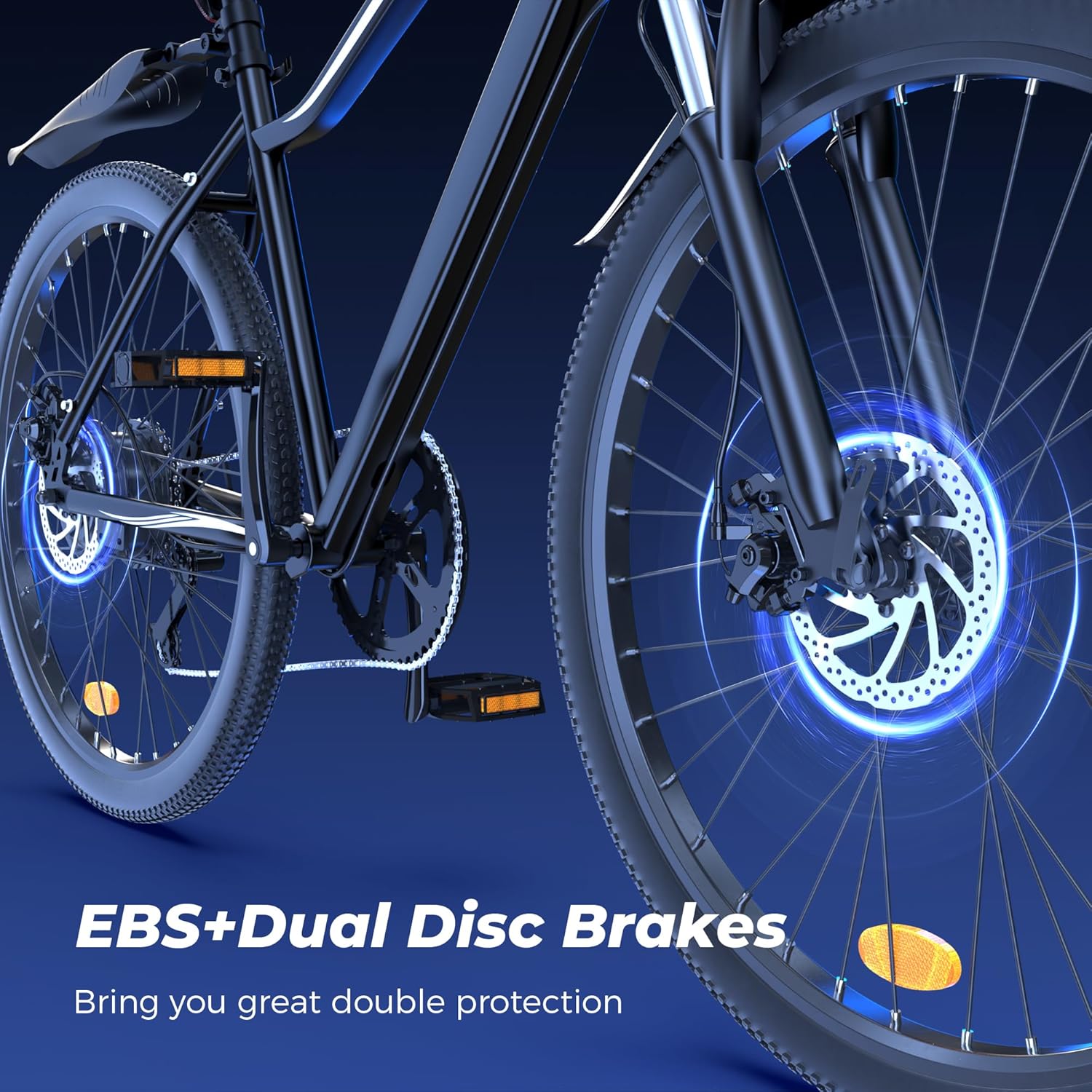 Electric Bike - Electric Bike for Adults 750W/1000W Peak, Up to 60 Miles