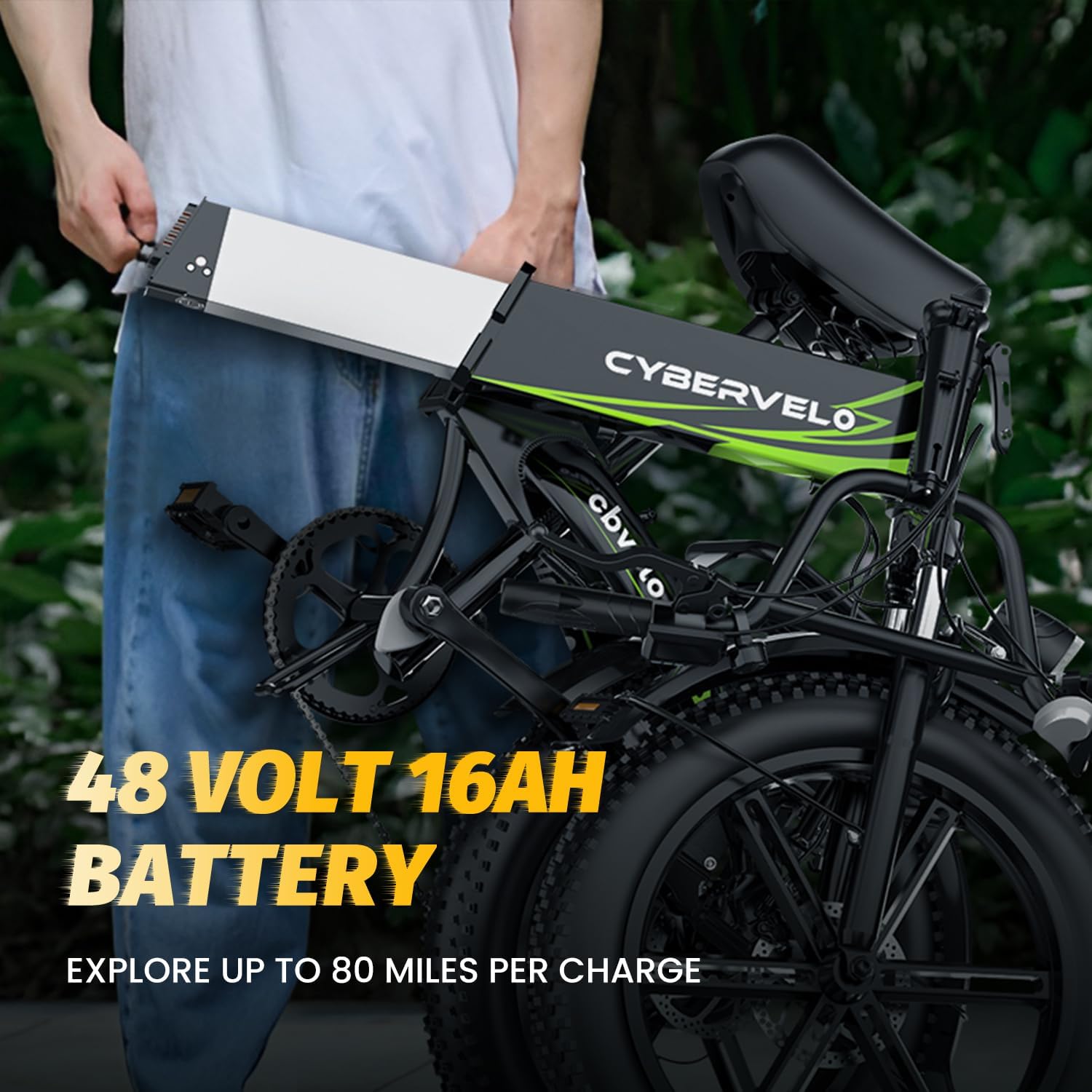 1000W Folding Electric Bike