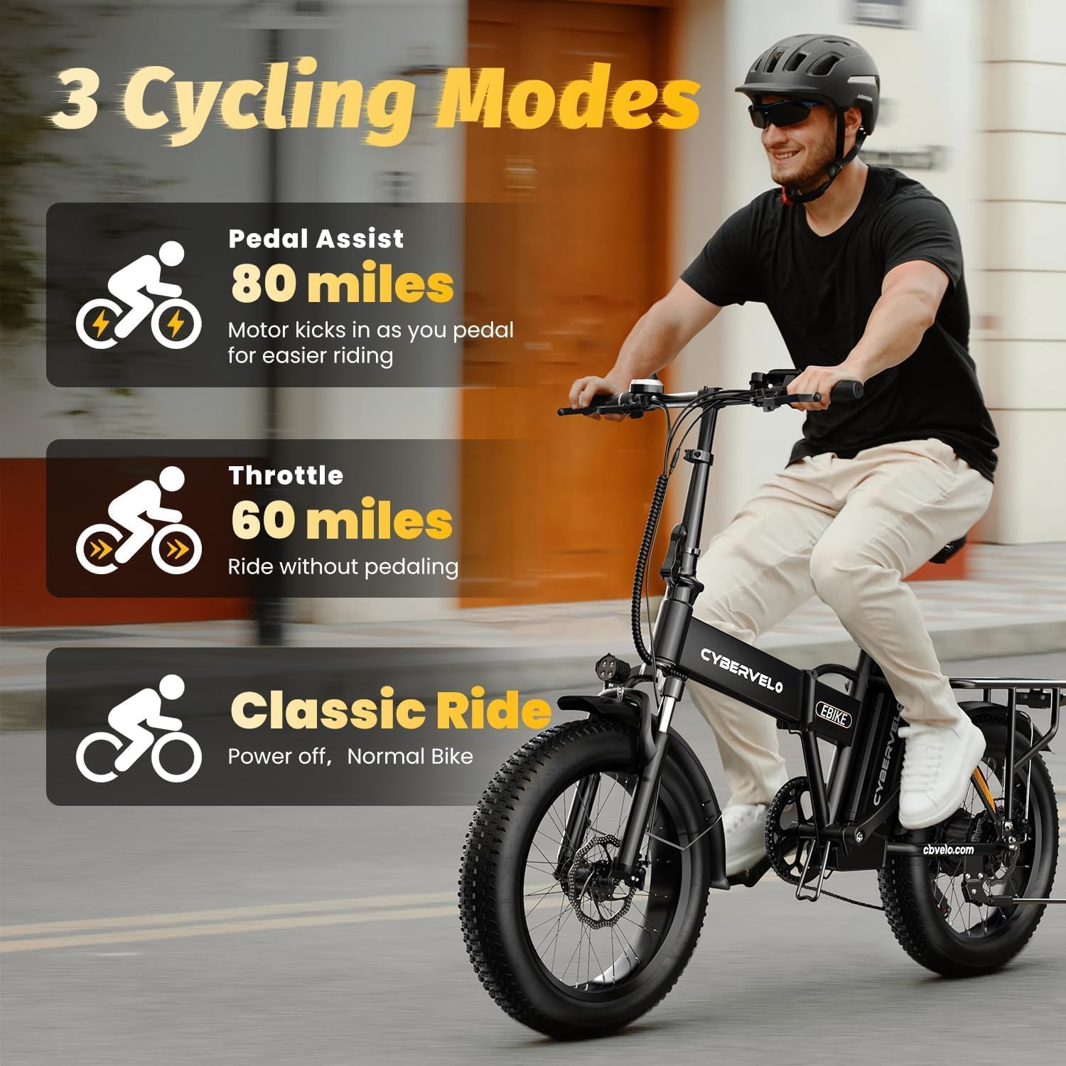 1000W Folding Electric Bike