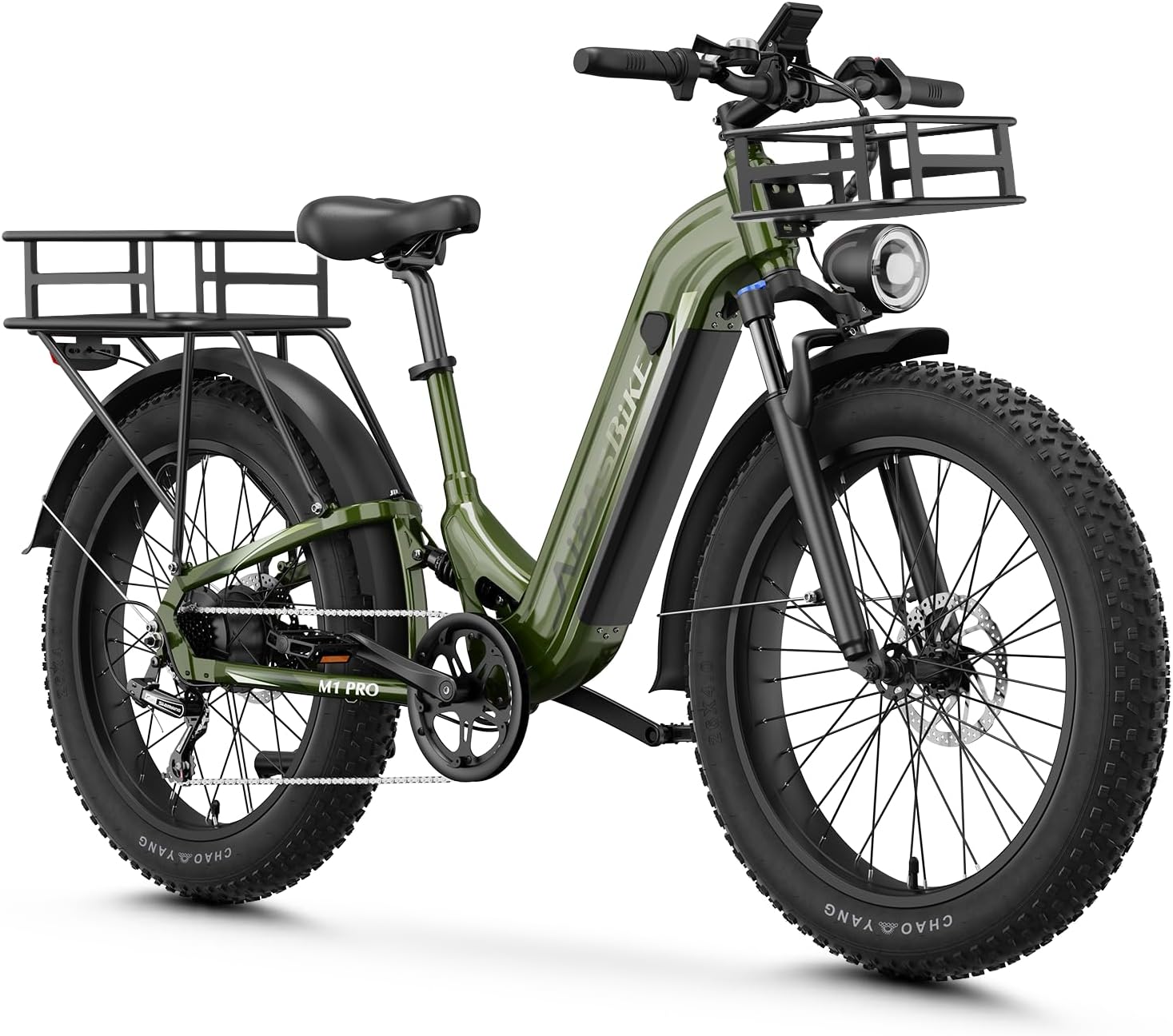 Aipas M1 Pro Electric Bike, 1800W Peak Motor Electric Bike