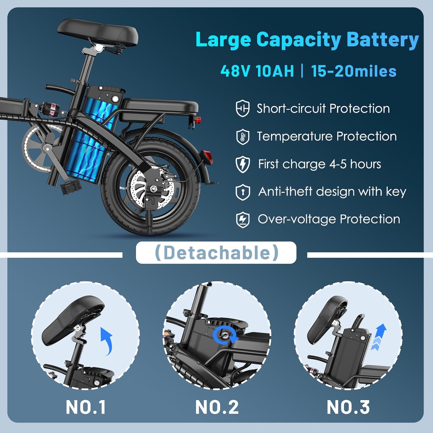 Foldable Electric Bike