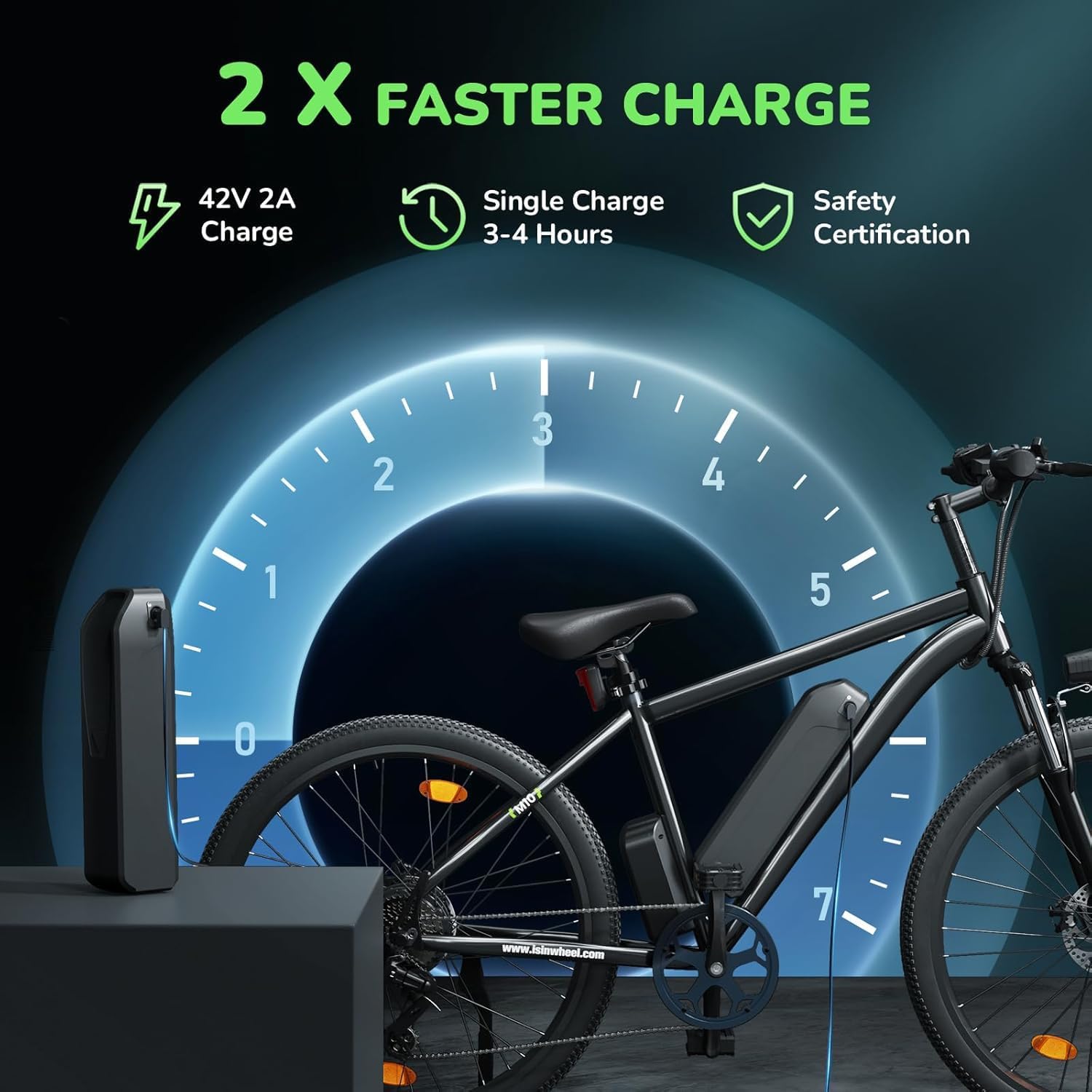 35/3-Speed Electric Bike