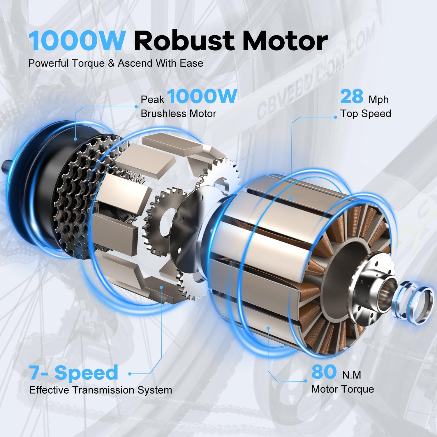 1000 Peak Electric Bike