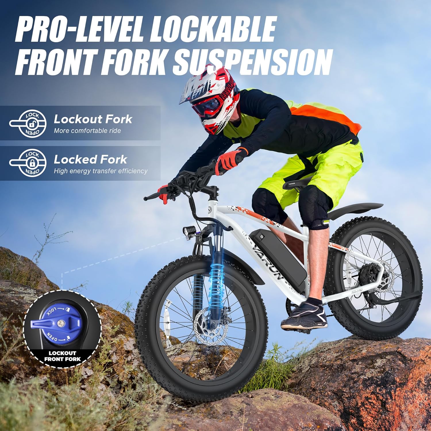 VARUN M26-2 Pro E Bikes for Men - Peak 750W/1000W Ebikes for Adults