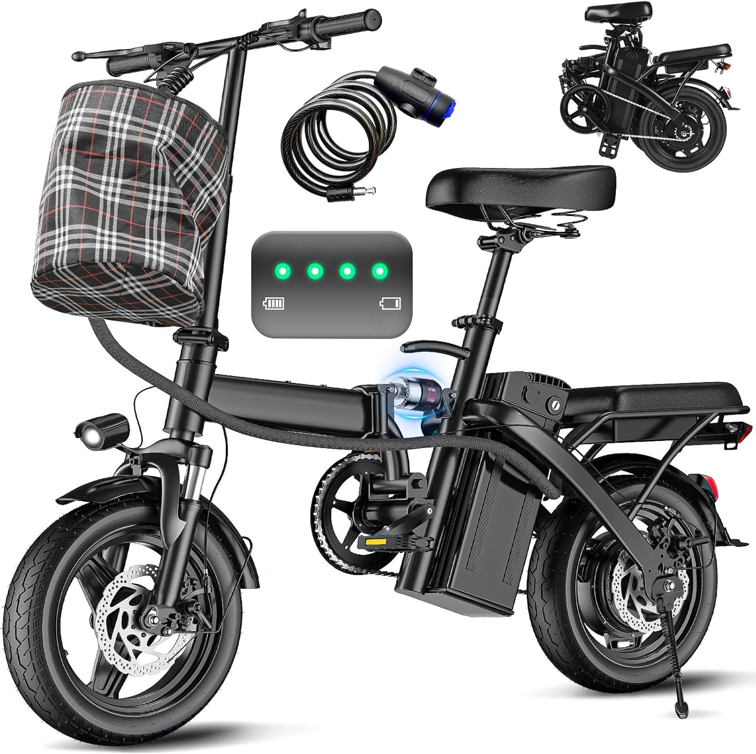 Electric Bike for Adults and Teens, 560W Motor